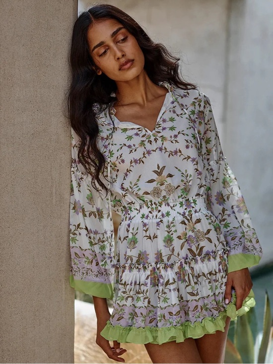 Misa Los Angeles Dresses & Skirts - Misa Elisabetta Dress Secret Garden